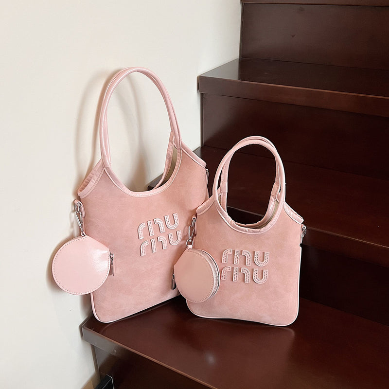 Miu Mother Child Large Capacity Ins Design Handbag