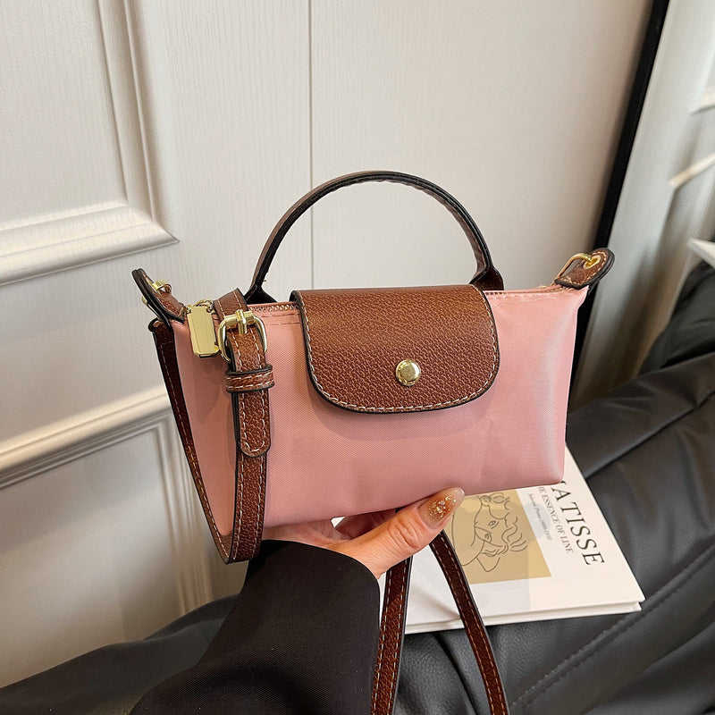 Vintage Fashion Nylon Dumpling Bag Women'S Bag Dragon Bags Xiang Shoulder Crossbody Handbag Texture Bag