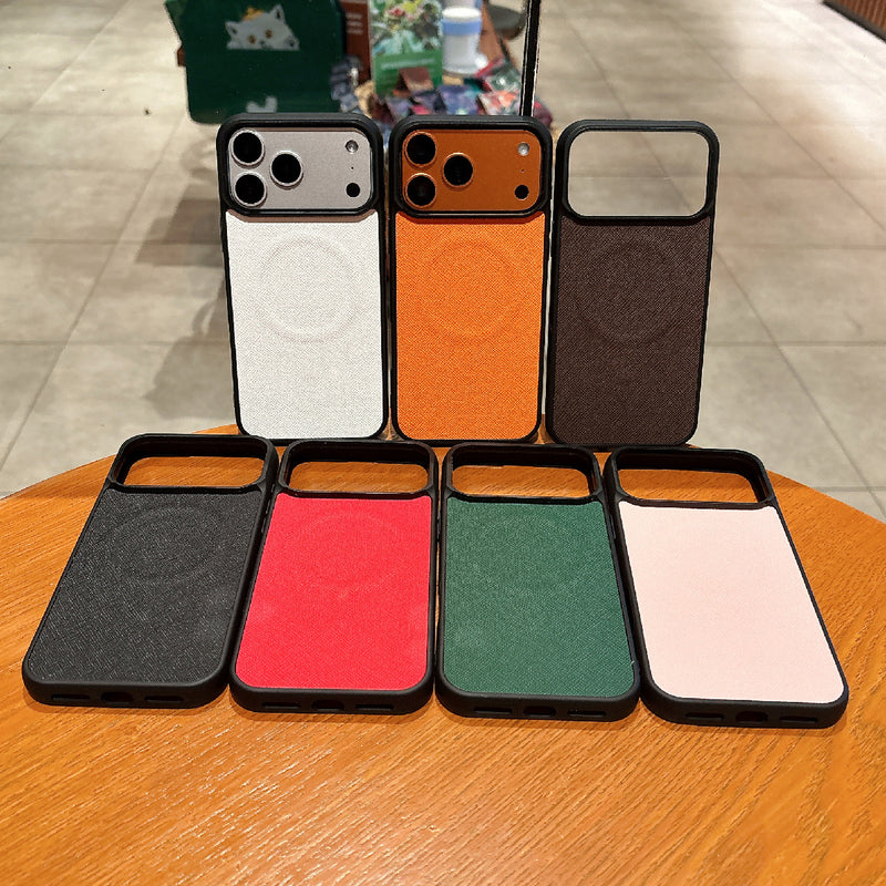 iPhone 17 Pro Max Strong Magnetic Cross Pattern Phone Case