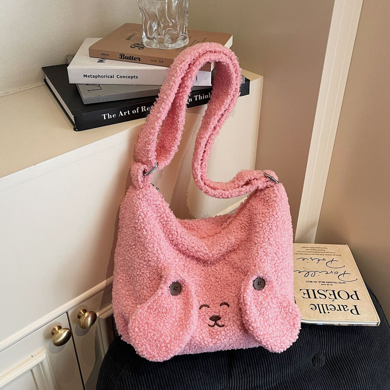 Cute Cartoon Commuter Shoulder Bag Large Capacity Fashion Tote