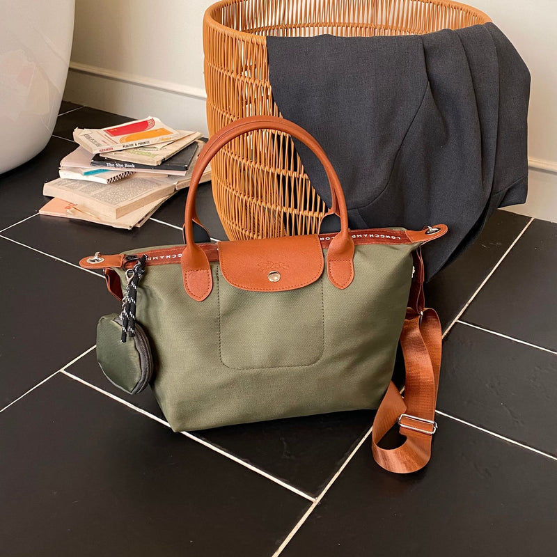 Simple Nylon Dragon Dumpling Bag Versatile Shoulder Handbag