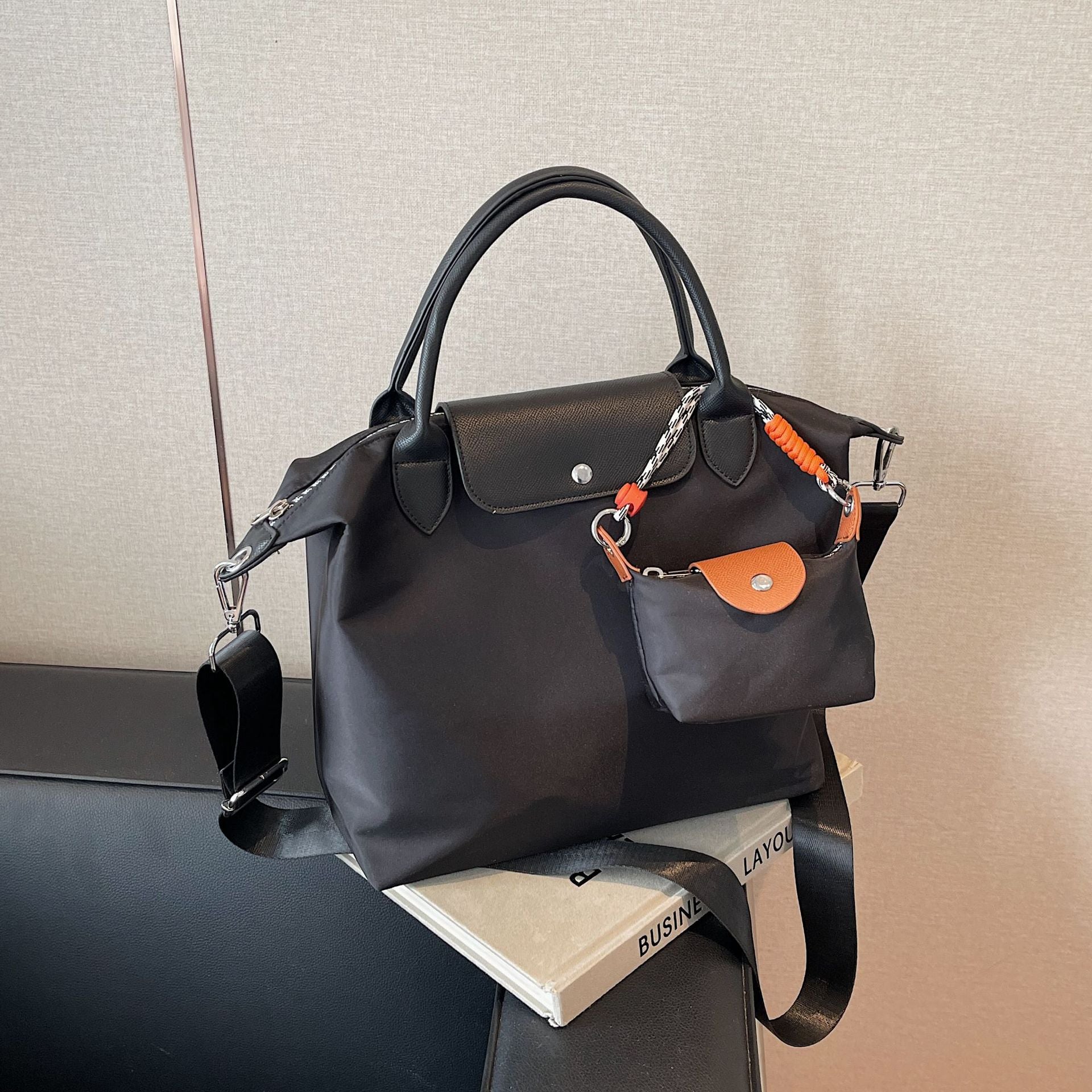 Spring Large-Capacity Dumpling Crossbody Shoulder Bag