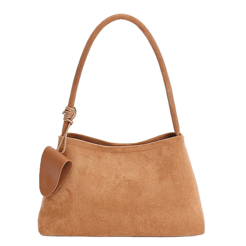 N Ins Niche Design Armpit Bag Simple Trendy Shoulder Matte Fashion Mother Child Handbag