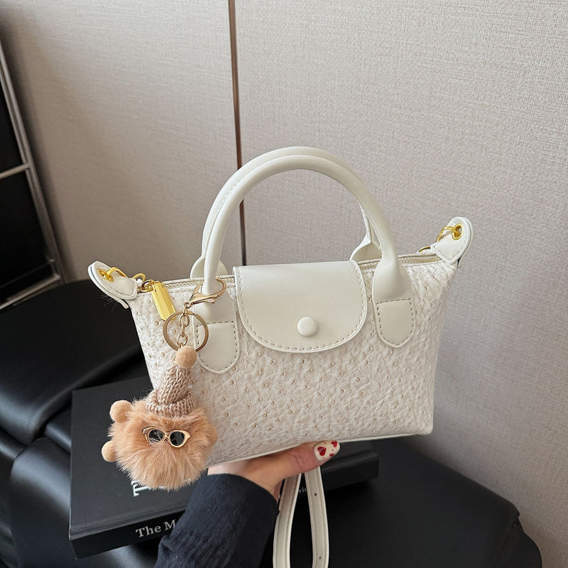 Portable Dragon Dumpling Shoulder Bag Versatile Messenger