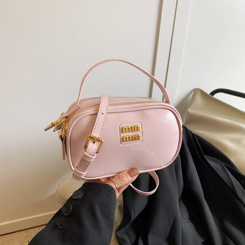 Trendy Small Square Crossbody Shoulder Camera Bag for Women