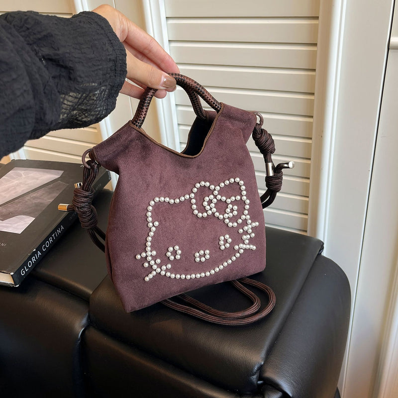 Retro Cartoon Cute Handbag Sweet Fashion Shoulder Bag