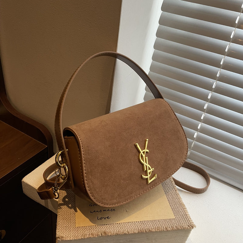Premium Poplar Forest Saddle Bag Shoulder Messenger Crossbody
