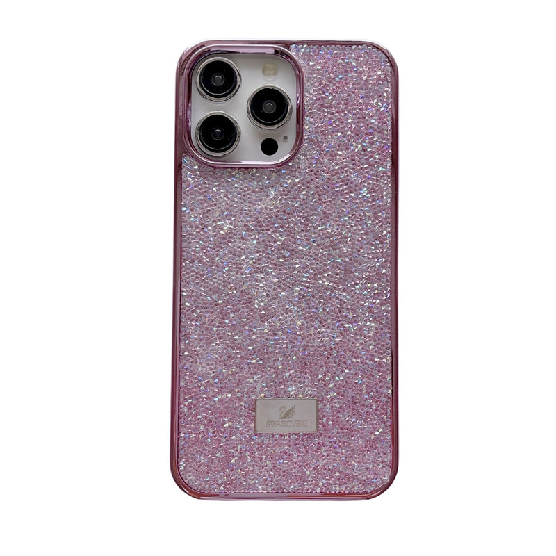 Luxury Rhinestone Electroplated iPhone 17 Pro Max Case
