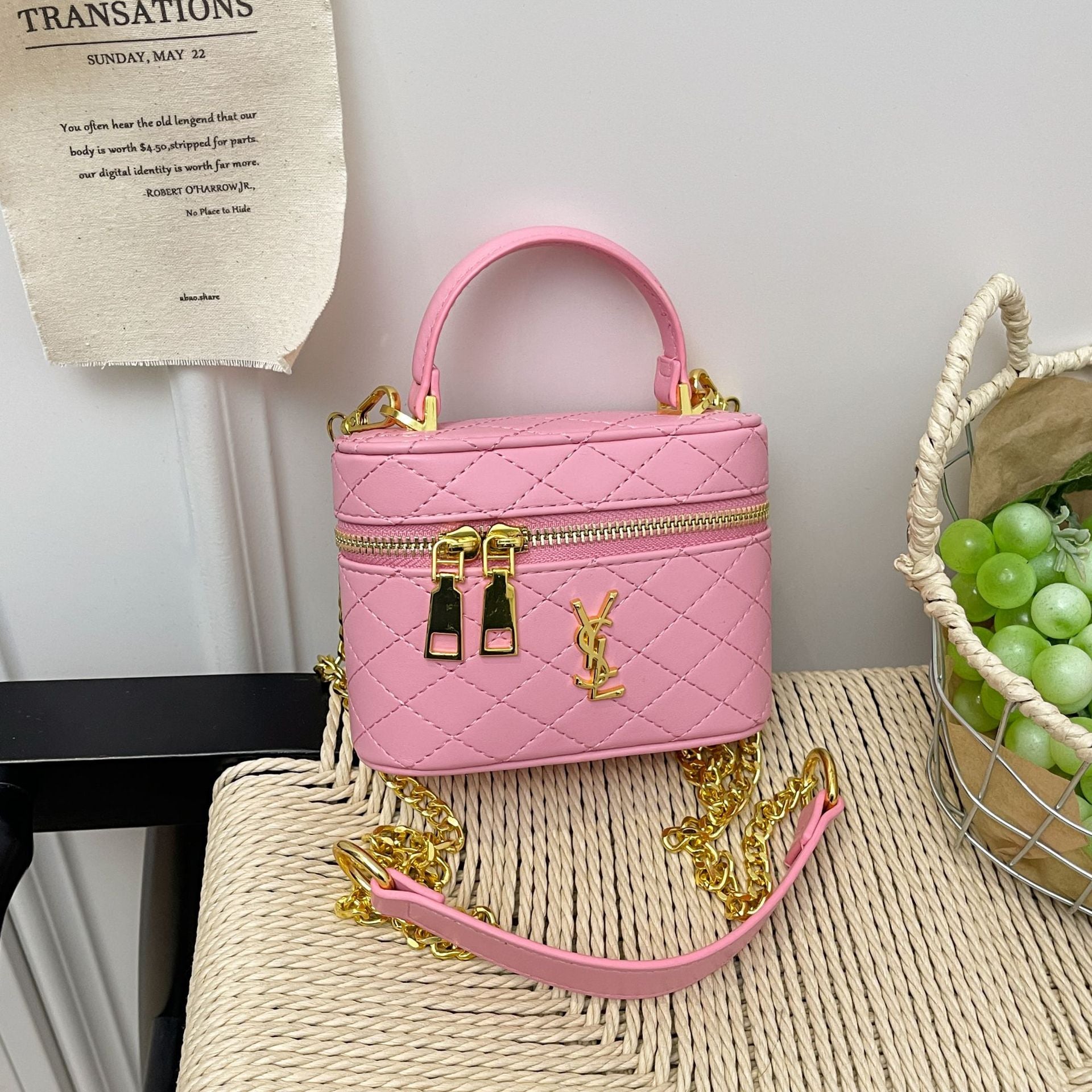 Fashion Poplar Forest Luxury Messenger Small Square Bag