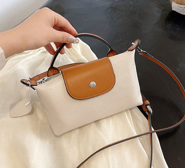 Premium Retro Texture Dumpling Shoulder Messenger Bag