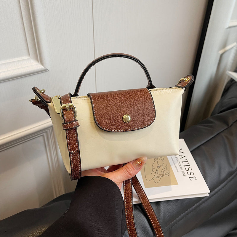 Vintage Fashion Nylon Dumpling Bag Women'S Bag Dragon Bags Xiang Shoulder Crossbody Handbag Texture Bag