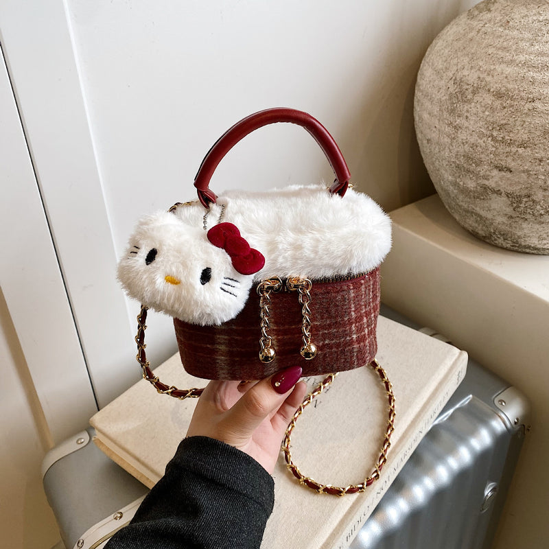 Trendy Cute Mini Messenger Bag Fashionable Shoulder Bag