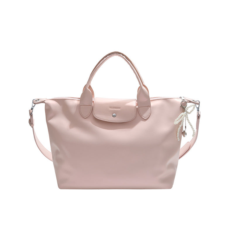 Large Waterproof Tote Bag Shoulder Messenger Dumpling Bag