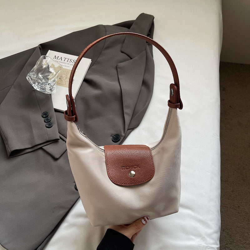 Waterproof Nylon Dumpling Crossbody Shoulder Commuter Bag
