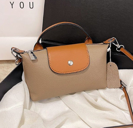Premium Retro Texture Dumpling Shoulder Messenger Bag