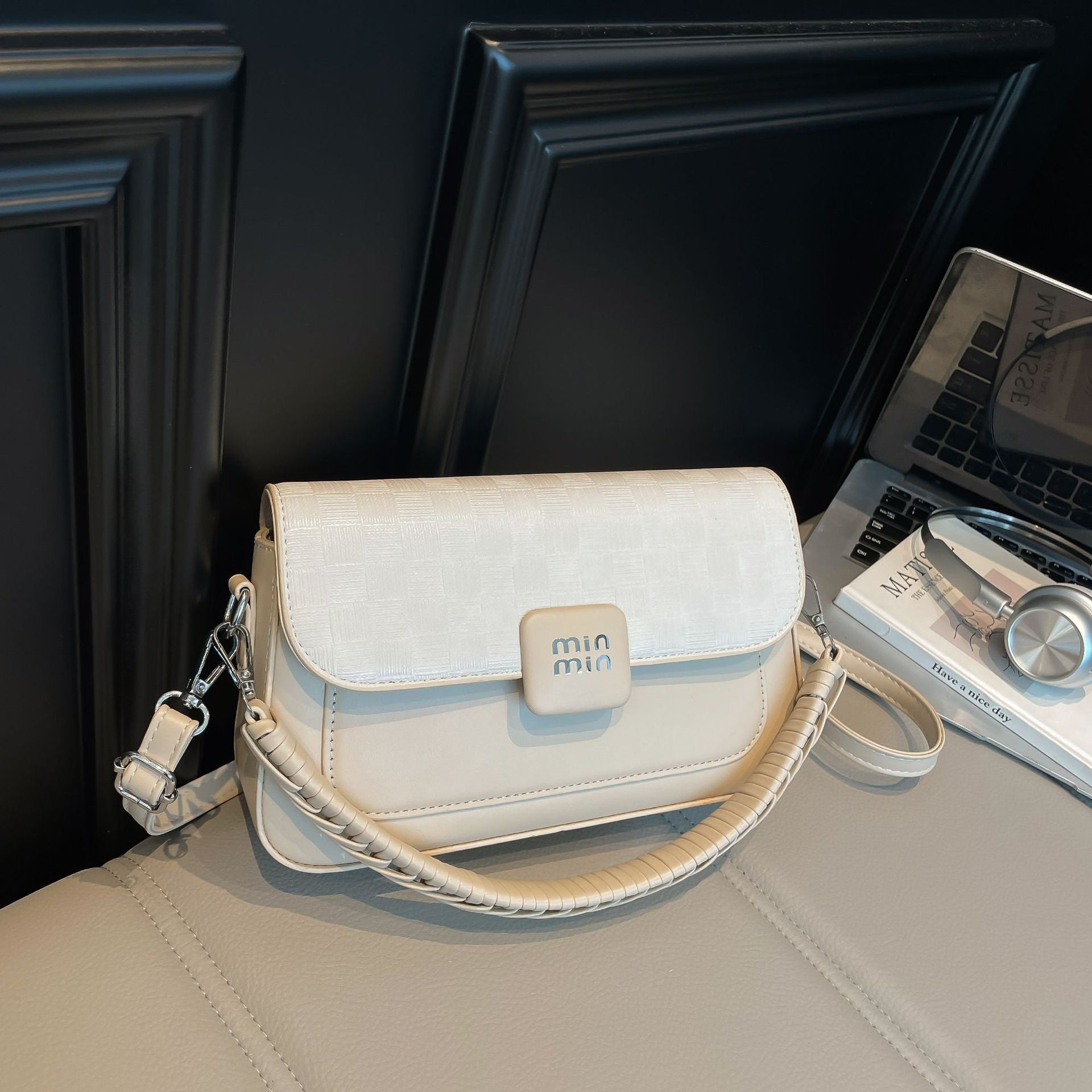 Miu Trade Small Square Crossbody Shoulder Bag for Women