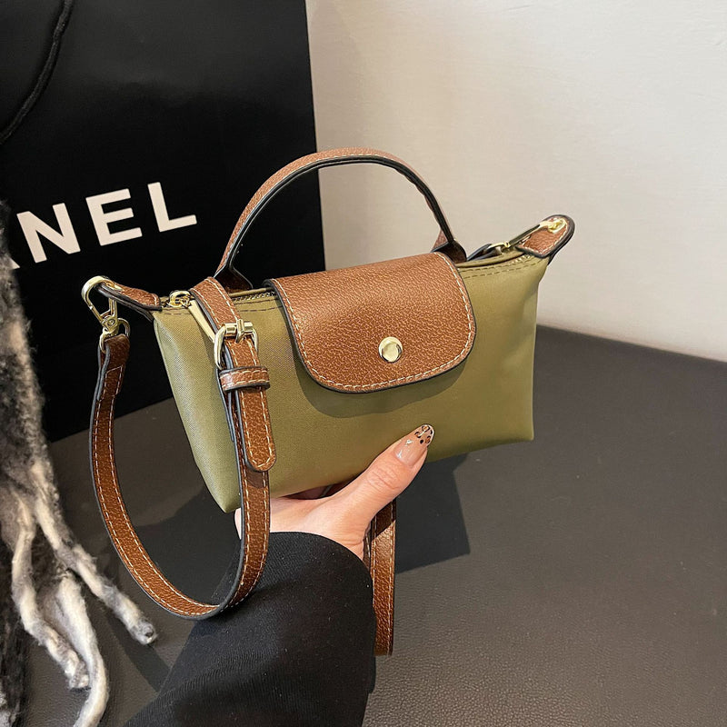 Oxford Bronze Mini Crossbody Shoulder Bag Casual Handbag