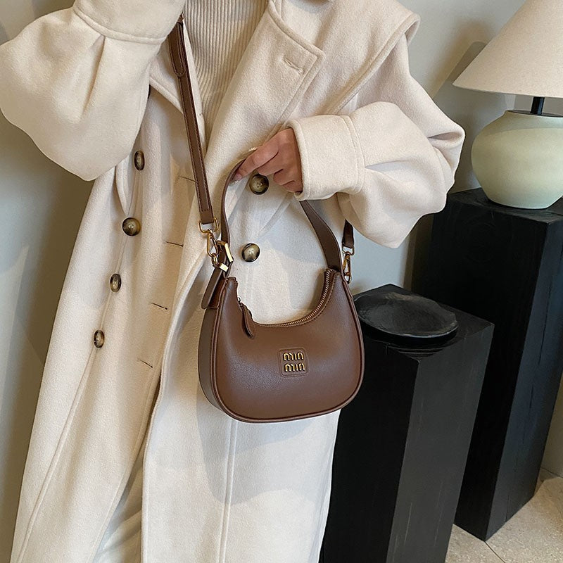 Premium Women's Miu Dumpling Shoulder Bag Light Luxury