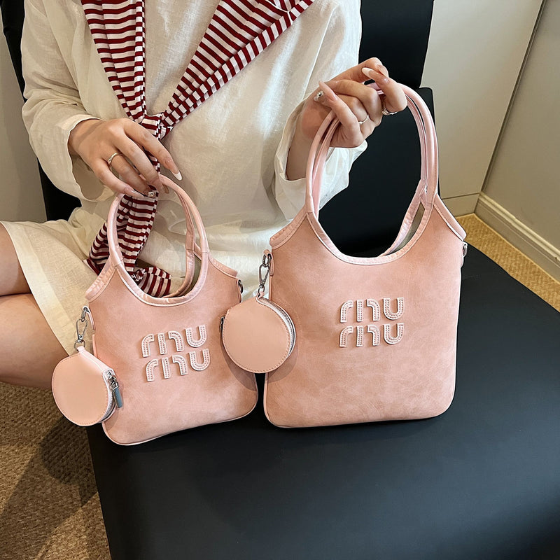 Miu Versatile Mother & Child Shoulder Bag Large Capacity