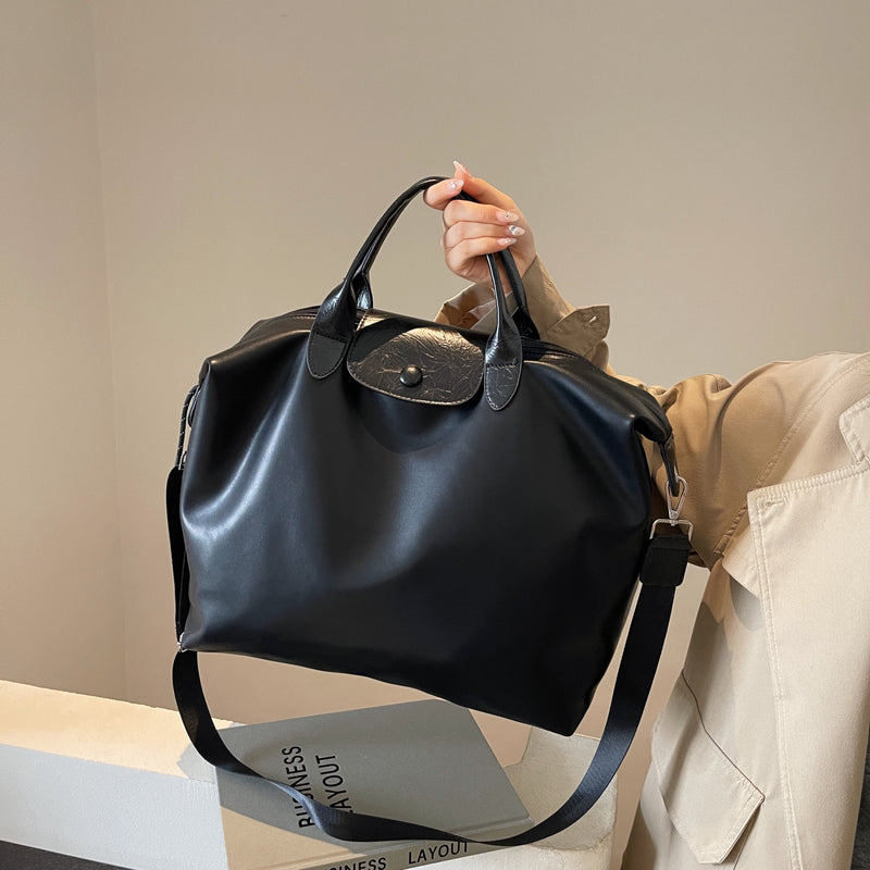Retro Dragon PU Leather Messenger Tote Shoulder Bag