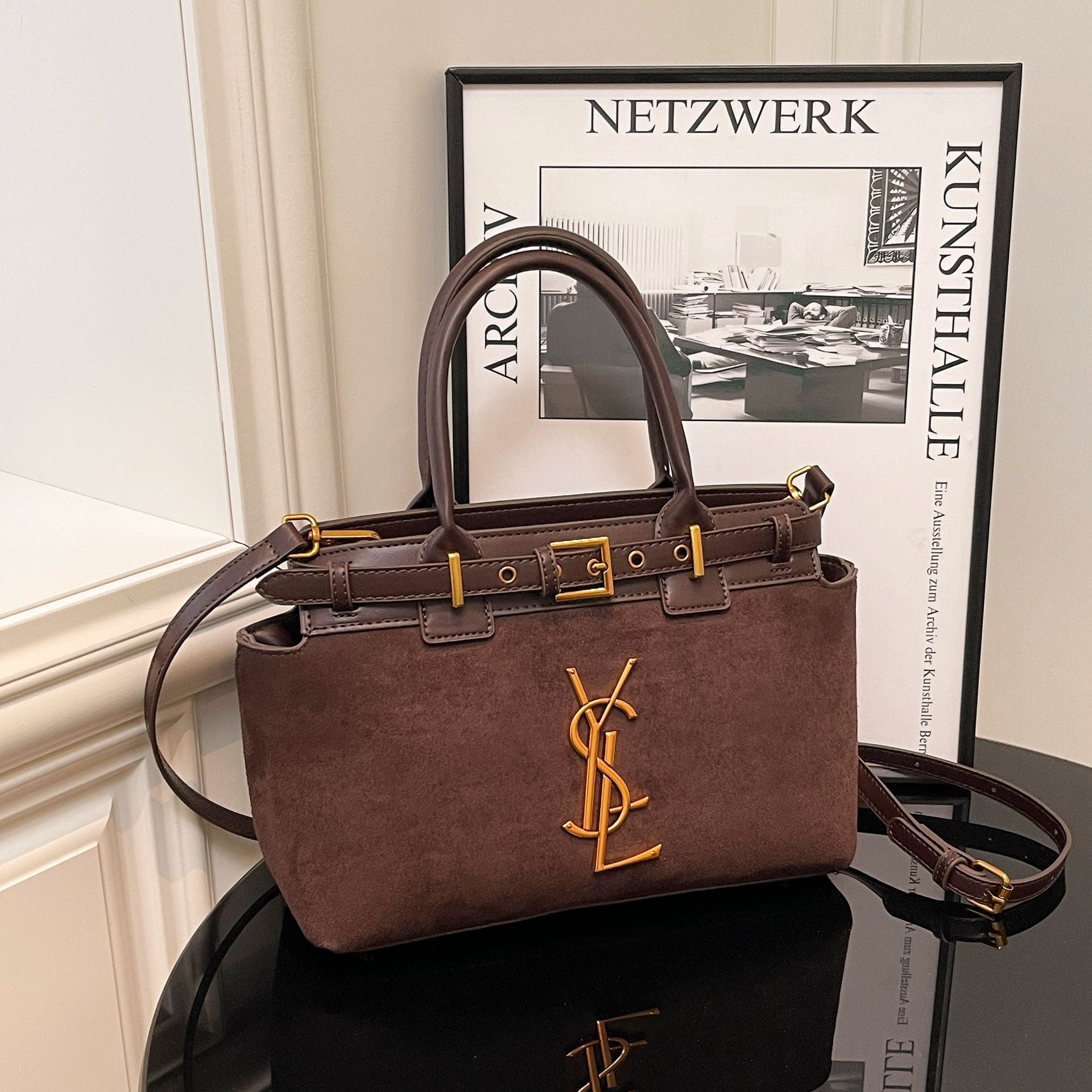 Fashion Large Capacity Women's Shoulder Messenger Handbag