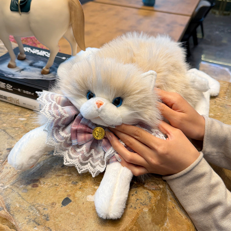 Cute Ragdoll Cat Plush Backpack