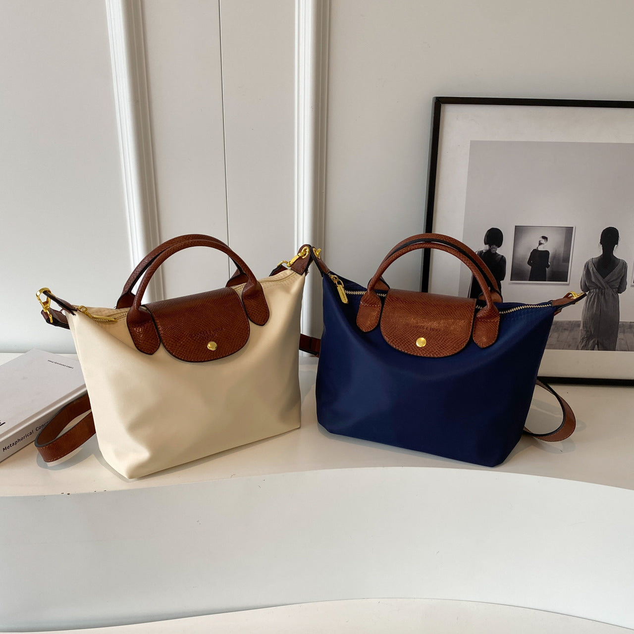 New Oxford Cloth Dragon Dumpling Handbag for Women