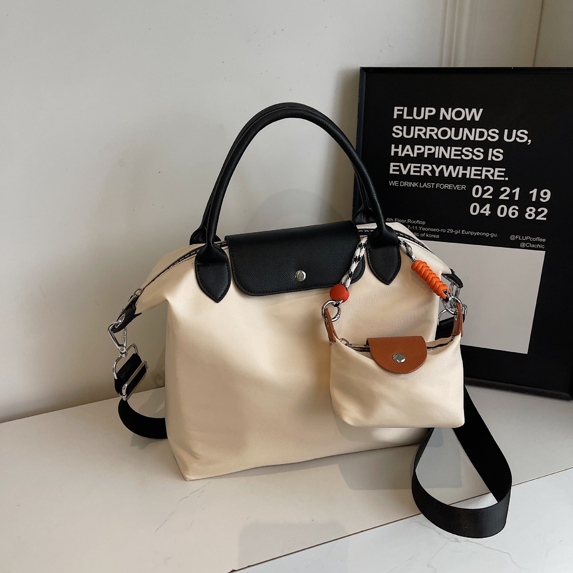 Spring Large-Capacity Dumpling Crossbody Shoulder Bag