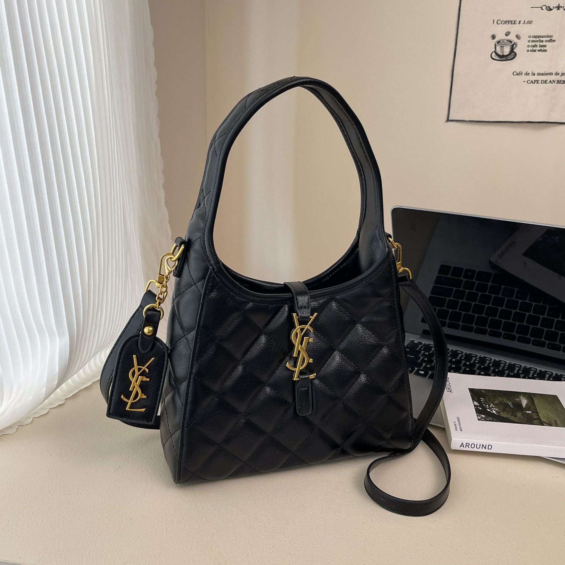 Luxury Poplar Small Fragrant Shoulder Messenger Handbag