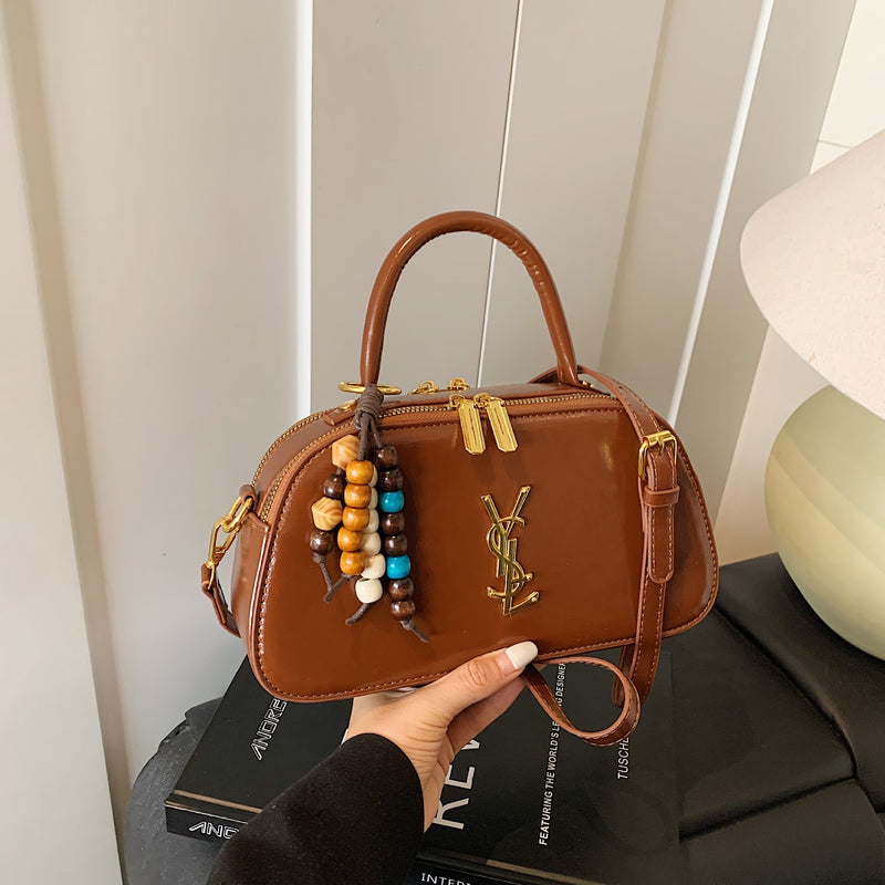 Light Luxury Poplar Forest Saddle Shoulder Bag Fashion