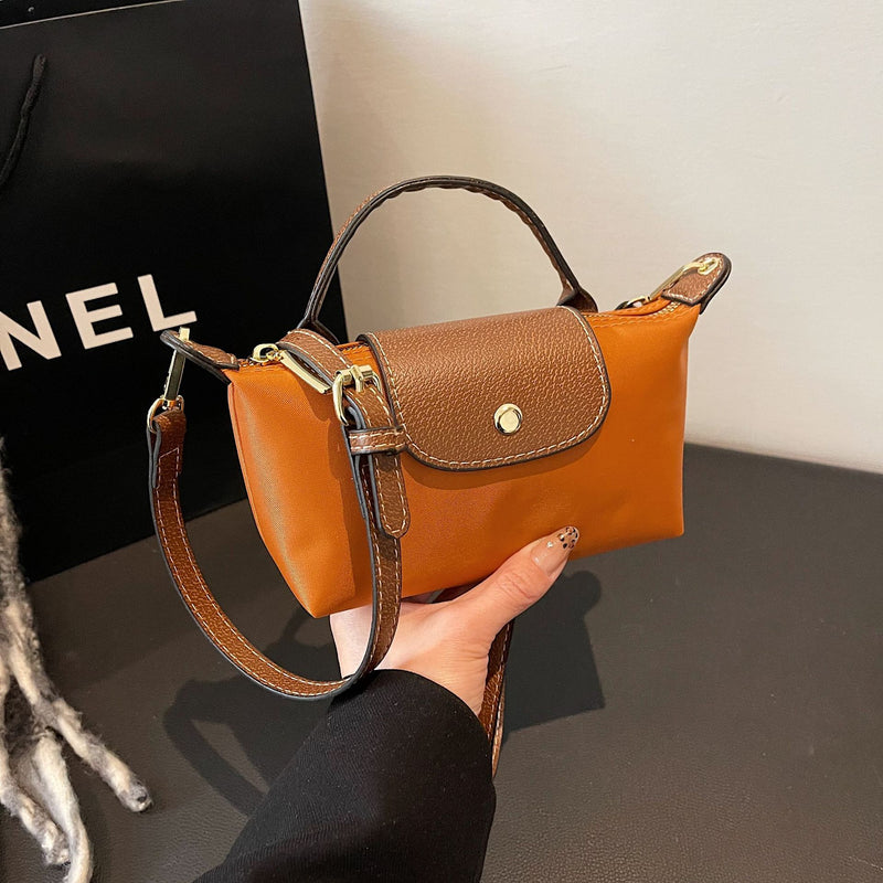 Oxford Bronze Mini Crossbody Shoulder Bag Casual Handbag