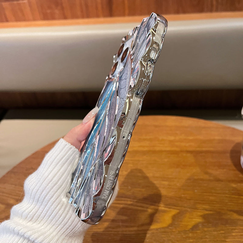 IPhone 17 Pro Max Luxury 3D Leaf Non-Slip Anti-Drop Case
