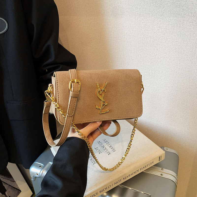 Frosted Poplar Forest Chain Shoulder Crossbody Bag Luxury