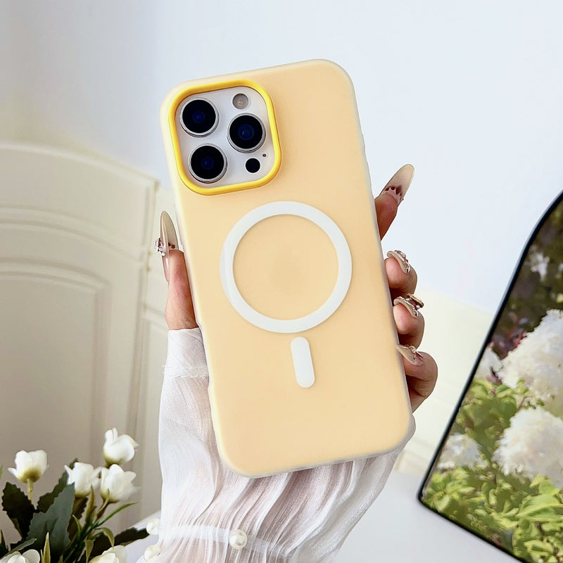 Magnetic Matte Jelly Case for iPhone 17 Pro Max & 16