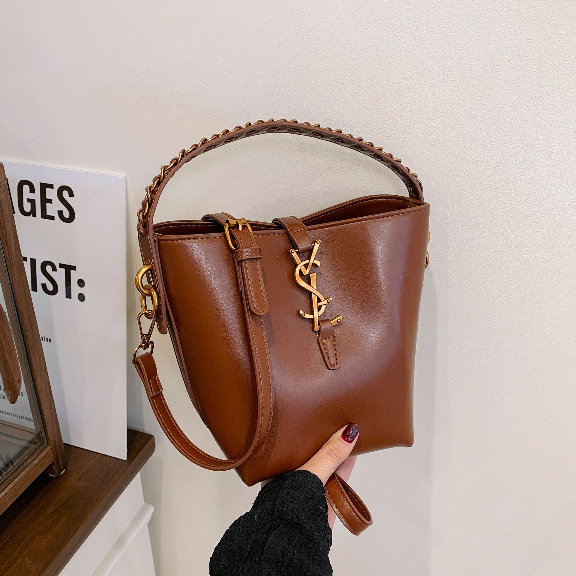 Poplar Forest Bucket Bag Luxury Women's Shoulder Handbag