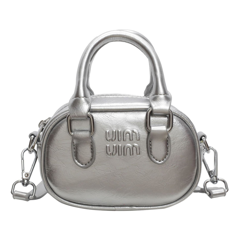 Oily Skin Mini Crossbody Bowling Bag for Women