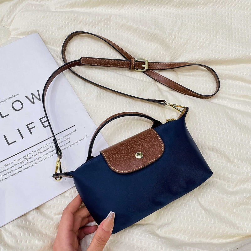 Nylon Mini Dumpling Shoulder Crossbody Messenger Handbag