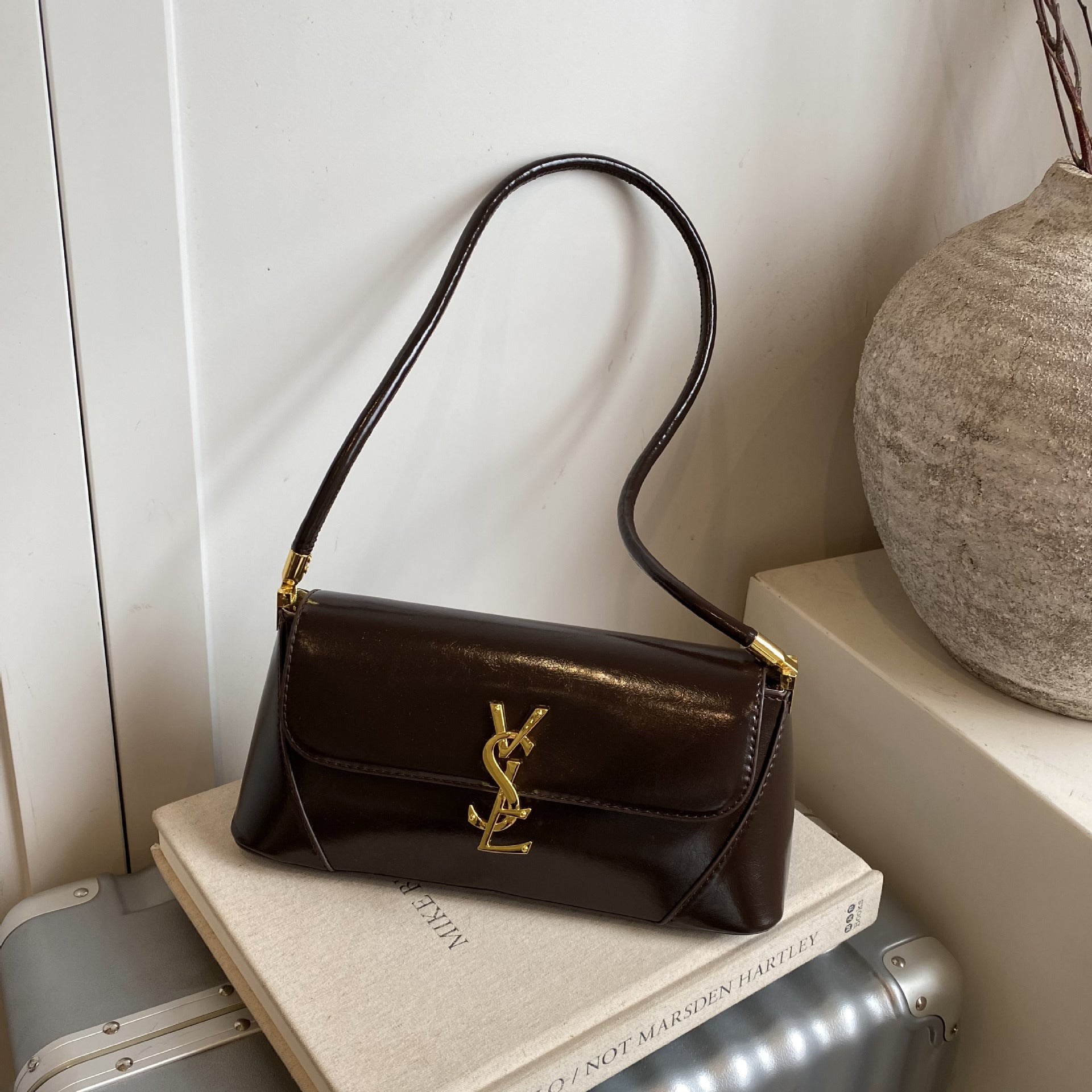Poplar Forest Retro Small Square Crossbody Shoulder Bag