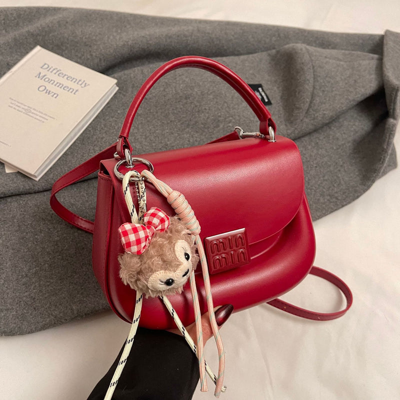 Niche High-End Women's Saddle Shoulder Messenger Bag