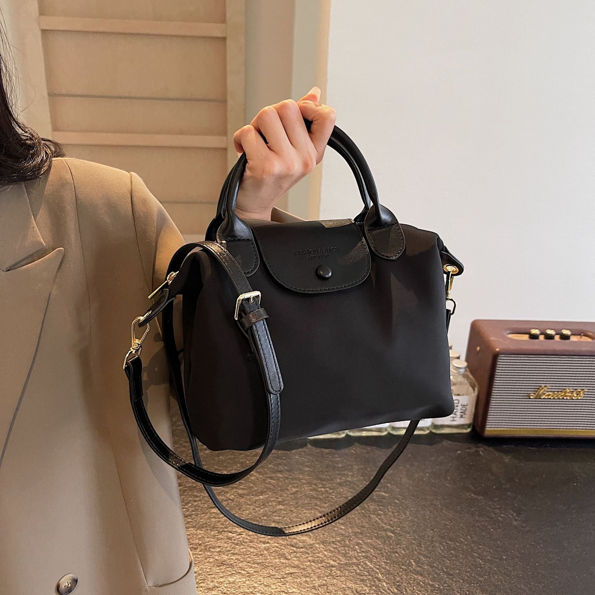 Nylon Oxford Dumpling Bag Women's Shoulder Messenger Handbag