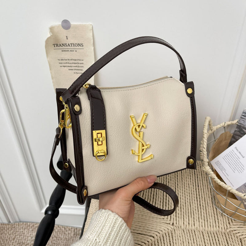 Fashion Poplar Forest Retro Matte Shoulder Messenger Bag