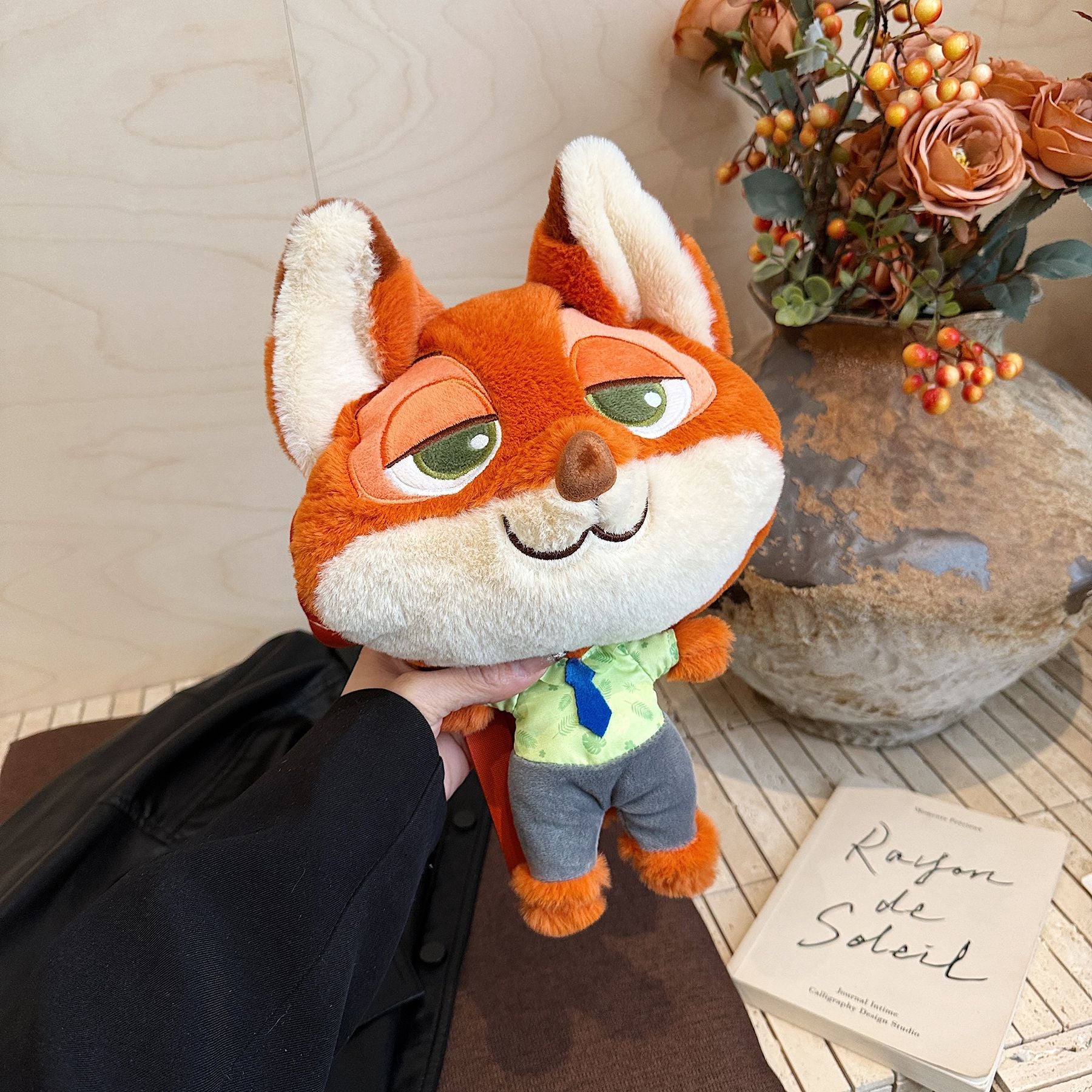 Cute Fox Messenger Bag for Kids - Cartoon Animal City Style