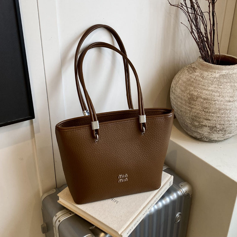 Light Luxury Large Capacity Fashion Splicing Tote Shoulder Bag