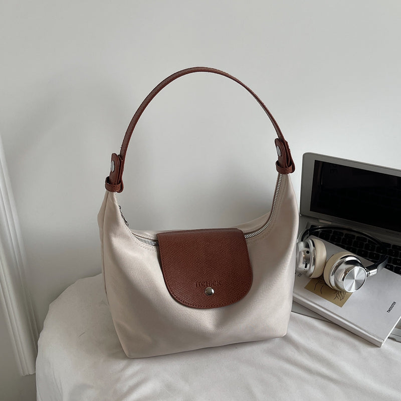 Waterproof Nylon Dumpling Crossbody Shoulder Commuter Bag