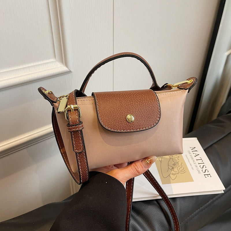 Vintage Fashion Nylon Dumpling Bag Women'S Bag Dragon Bags Xiang Shoulder Crossbody Handbag Texture Bag