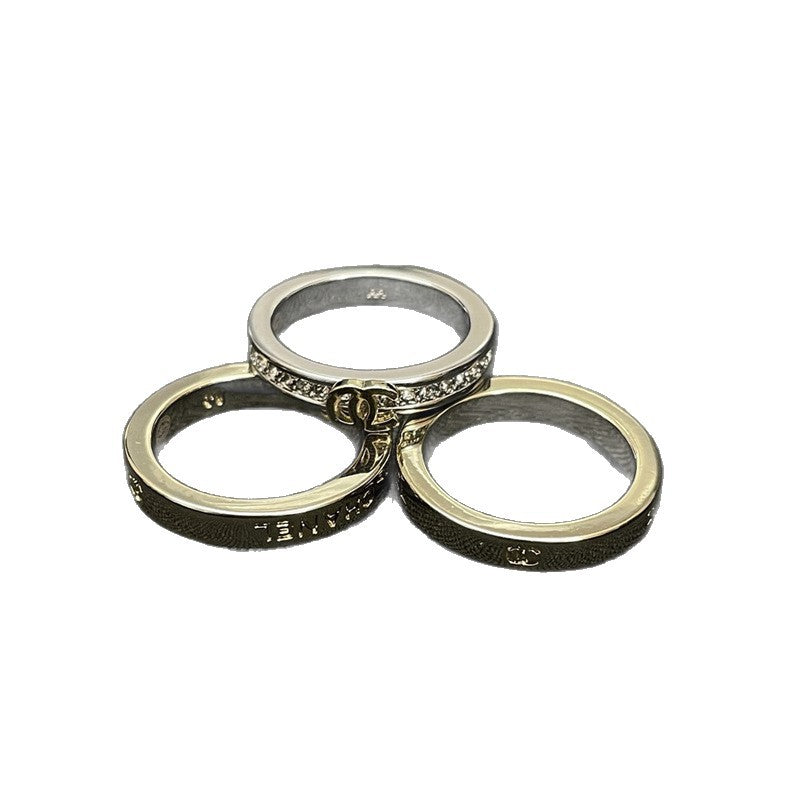 Color Matching Light Luxury Ring Belt for Women