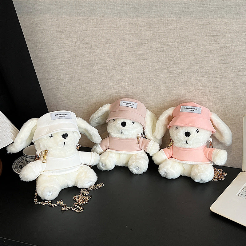 Cute Bunny Plush Shoulder Bag Fashion Trend