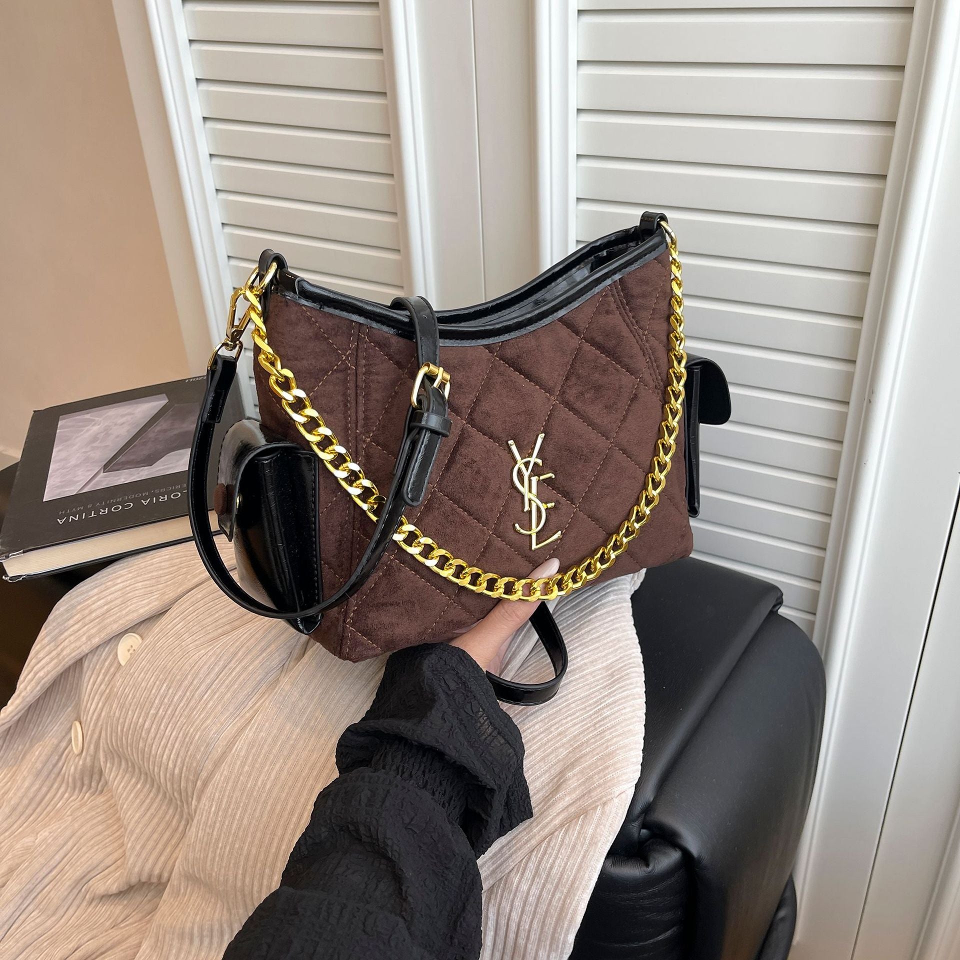 Poplar Forest Luxury Chain Crossbody Shoulder Bag Women