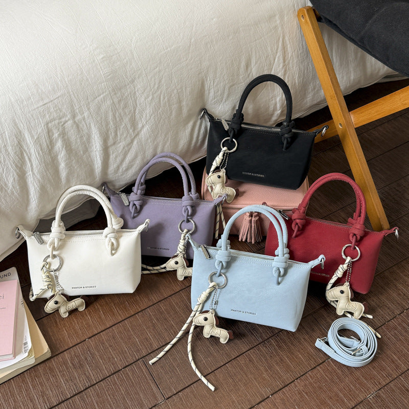 Retro Dragon Dumpling Bag Casual Shoulder Messenger Bag
