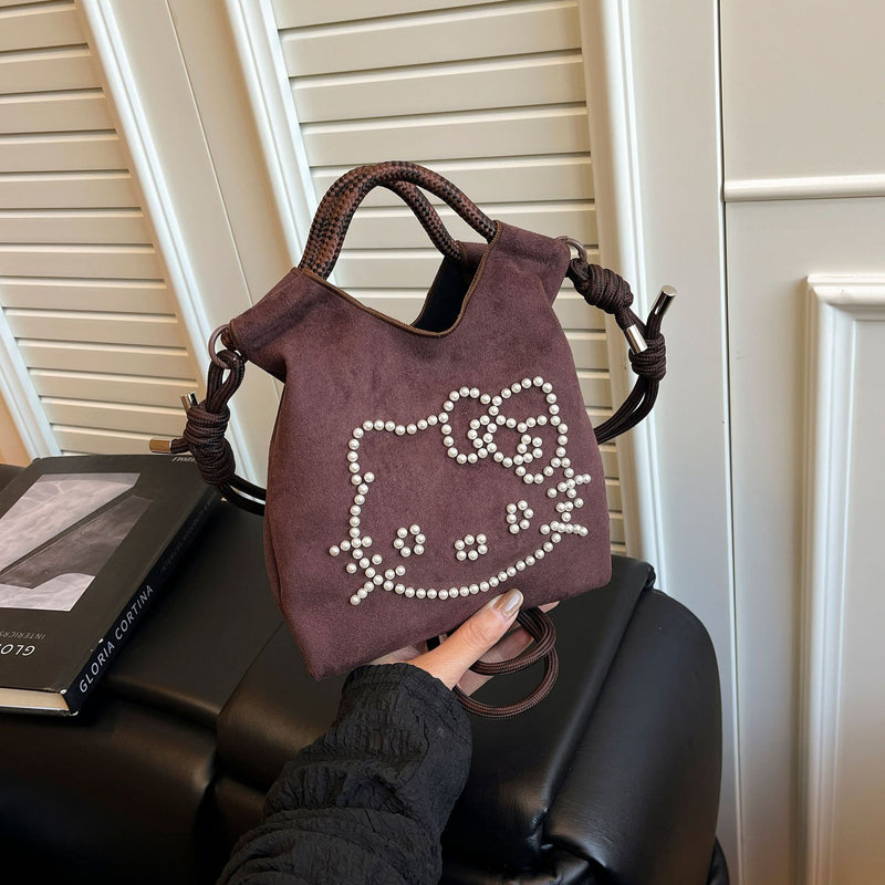 Retro Cartoon Cute Handbag Sweet Fashion Shoulder Bag